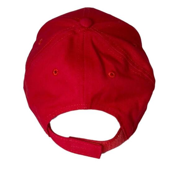 Disney Classic Peeking Mickey Mouse Red Baseball Hat Golf‎ Cap Youth Adjustable - Picture 2 of 6